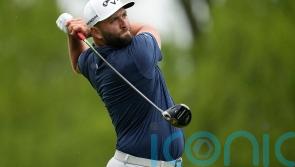 Jon Rahm struggles in heavy rain at start of third round of US PGA Championship