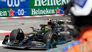 Lewis Hamilton third in opening practice in Monaco as crash ends session early