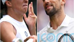 Wimbledon day nine: Iga Swiatek sent home but Novak Djokovic marches on