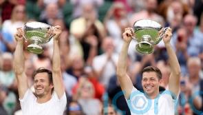 Neal Skupski rewards brother Ken&rsquo;s travelling exploits with Wimbledon win