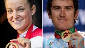 On this day 2014: Lizzie Armitstead and Geraint Thomas celebrate road race gold