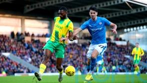 Joe Quigley strikes at the death for Chesterfield against Dorking