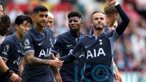Two assists for James Maddison as Tottenham move on without Harry Kane with draw