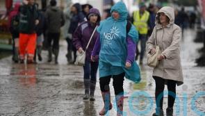 Crowds brave wet and windy weather at National Ploughing Championships