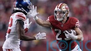 Christian McCaffrey equals record to keep San Francisco perfect