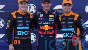 Max Verstappen pips Oscar Piastri to pole after tense qualifying for Japanese GP