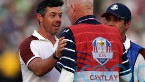 Europe four points from victory as Rory McIlroy involved in Ryder Cup row