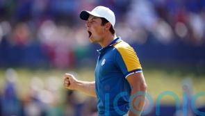Viktor Hovland fires up Europe as Ryder Cup finishing line comes into view