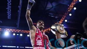 Leigh Wood stops Josh Warrington in seventh round to retain featherweight crown