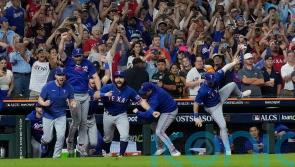Texas Rangers see off Houston Astros to reach first World Series since 2011