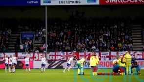 Alex Greenwood suffers head injury in England&rsquo;s clash with Belgium