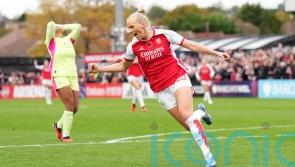 Stina Blackstenius winner sees Arsenal end Manchester City&rsquo;s unbeaten start