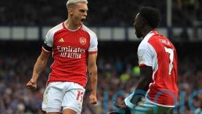 Arsenal forward Leandro Trossard revelling in Bukayo Saka&rsquo;s creativity