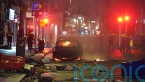 Police condemn &lsquo;gratuitous thuggery&rsquo; as rioting breaks out after knife attack