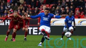 James Tavernier penalty rescues point for Rangers at Aberdeen