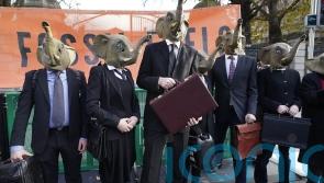 Climate protest takes place in Dublin ahead of Cop28