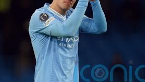 Pep Guardiola expects Erling Haaland back in training on Thursday