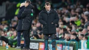 Brendan Rodgers offers an apology as Celtic lose at home to Hearts