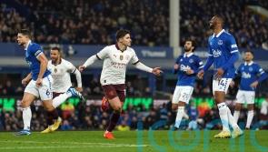 Manchester City move back into the top four with victory at Everton