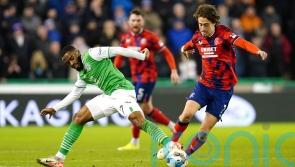 Myziane Maolida completes Hibs fightback to earn a point at 10-man Kilmarnock