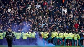 Carlos Corberan confirms players&rsquo; families safe as FA investigates crowd trouble