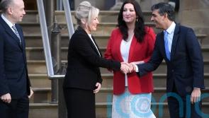 Stormont leaders should focus on &lsquo;day-to-day&rsquo; concerns not border poll &ndash; Sunak