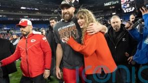 Taylor Swift arrives at Super Bowl LVIII in Las Vegas