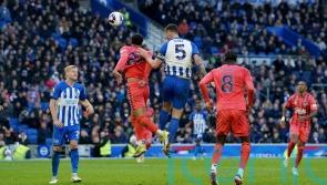 Lewis Dunk&rsquo;s last-gasp leveller earns 10-man Brighton draw with Everton