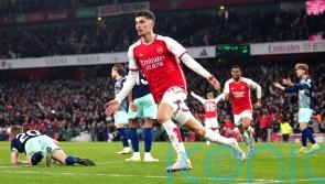 Kai Havertz revels in &lsquo;dream&rsquo; Arsenal winner against Brentford