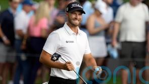 Wyndham Clark holding off Xander Schauffele on day three at Players Championship