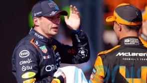 Max Verstappen sees off McLaren challenge to match Ayrton Senna&rsquo;s pole record