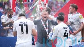 Scott Lindsey pays emotional family tribute after Crawley&rsquo;s play-off victory