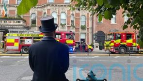 Firefighters bring blaze at Dublin&rsquo;s Shelbourne Hotel under control