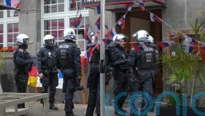 Fans involved in violent scenes ahead of England-Serbia clash in Gelsenkirchen