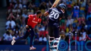 Chris Jordan takes England&rsquo;s first men&rsquo;s T20 hat-trick to limit USA to 115