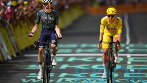 Jonas Vingegaard reels in Tadej Pogacar to win stage 11 of Tour de France