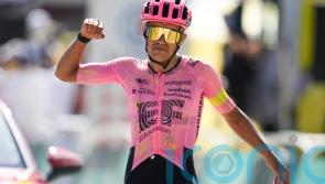 Richard Carapaz rides clear to win stage 17 of Tour de France