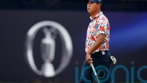 Third time lucky for Si Woo Kim as he aces 17th hole at Royal Troon