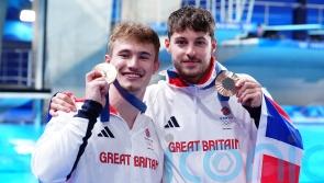 Jack Laugher &lsquo;relief&rsquo; as he and Anthony Harding secure bronze with final dive
