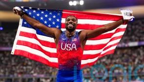 Olympic 100 metres champion Noah Lyles feared photo finish had gone against him