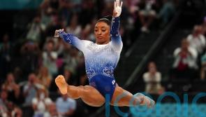 Simone Biles signs off in Paris with floor silver to add to her three golds