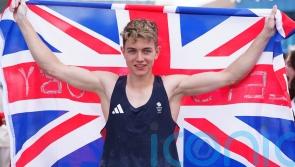 Toby &lsquo;Terminator&rsquo; Roberts ropes in a gold on his climbing judgment day