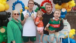 Daniel Wiffen &lsquo;ready to party&rsquo; after Olympic homecoming