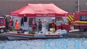 More inspections of sunken yacht carried out as hunt goes on for six feared dead