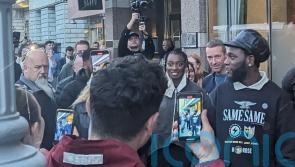 Coldplay and friends deliver surprise performance for fans in Dublin street