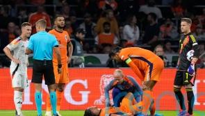 Nathan Ake carried off as Netherlands and Germany draw in Amsterdam