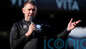 Stockport boss Dave Challinor unhappy with Crawley penalty award