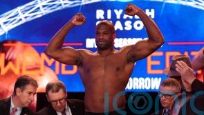 Daniel Dubois weighs in at career-high 17st 10lbs ahead of Anthony Joshua fight