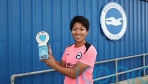 Brighton&rsquo;s Kiko Seike delighted with WSL impact after scooping award
