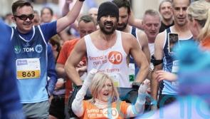 Hollywood star Colin Farrell hails friend&rsquo;s courage after Dublin Marathon finish